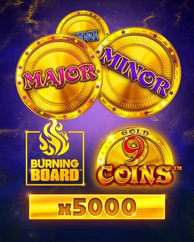 9 Coins Gold Burning Board — gokkast | Gangstasino Casino